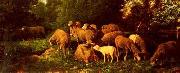 unknow artist Sheep 149 oil on canvas